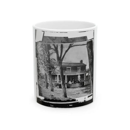 Appomattox Court House, Virginia. Mclean House 001 (U.S. Civil War) White Coffee Mug-11oz-Go Mug Yourself