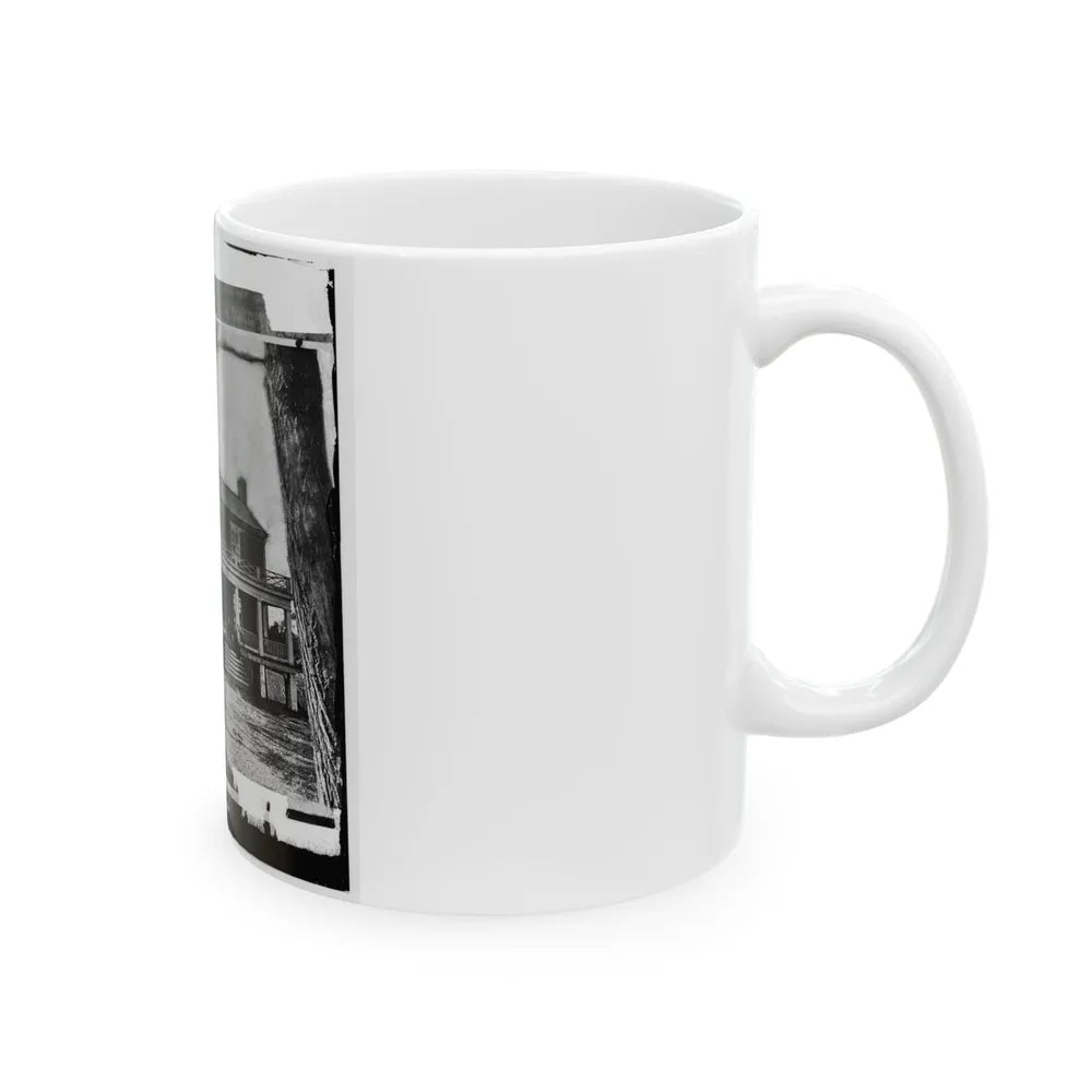 Appomattox Court House, Virginia. Mclean House 001 (U.S. Civil War) White Coffee Mug-Go Mug Yourself