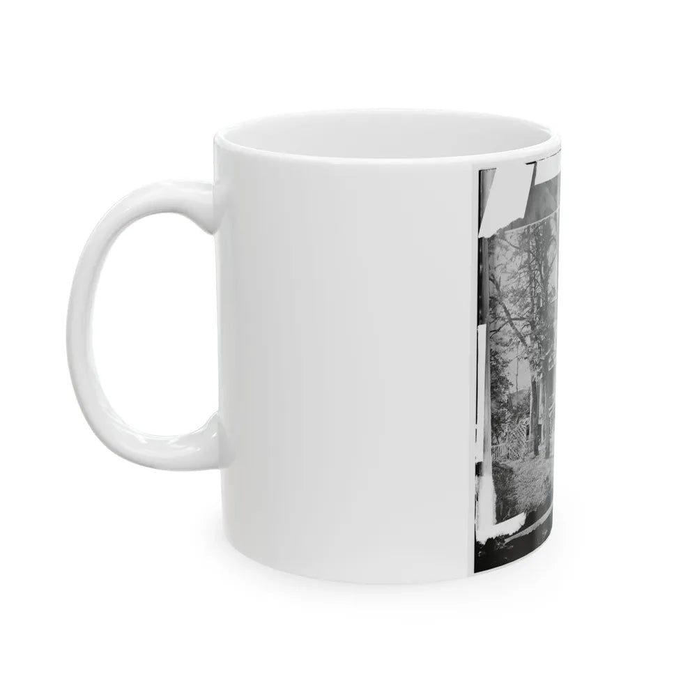 Appomattox Court House, Virginia. Mclean House 001 (U.S. Civil War) White Coffee Mug-Go Mug Yourself