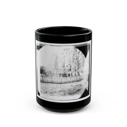 Appomattox Court House, Virginia. Mclean House (U.S. Civil War) Black Coffee Mug-15oz-Go Mug Yourself