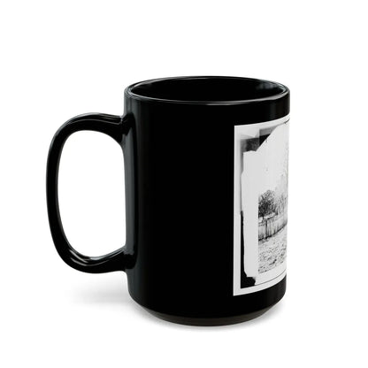 Appomattox Court House, Virginia. Mclean House (U.S. Civil War) Black Coffee Mug-Go Mug Yourself