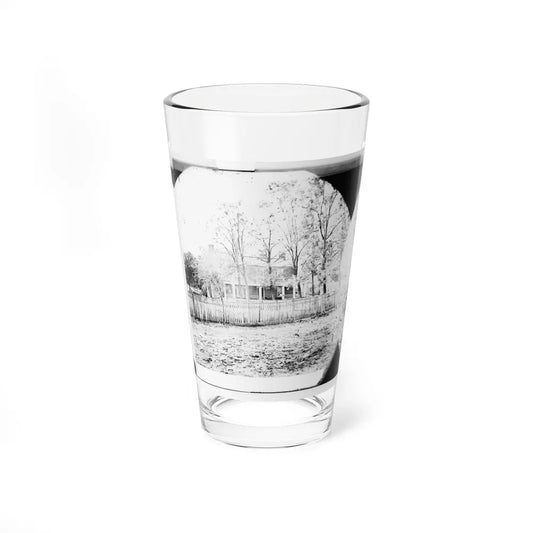 Appomattox Court House, Virginia. Mclean House (U.S. Civil War) Pint Glass 16oz-16oz-Go Mug Yourself