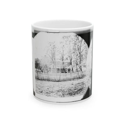 Appomattox Court House, Virginia. Mclean House (U.S. Civil War) White Coffee Mug-11oz-Go Mug Yourself