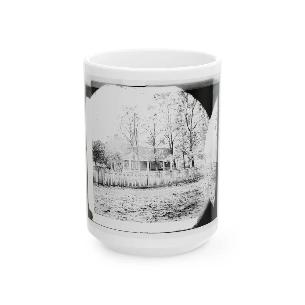 Appomattox Court House, Virginia. Mclean House (U.S. Civil War) White Coffee Mug-15oz-Go Mug Yourself