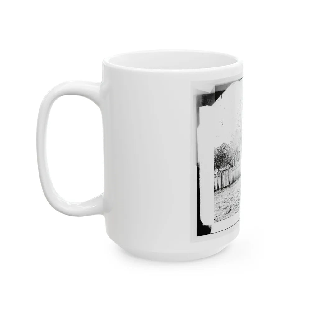 Appomattox Court House, Virginia. Mclean House (U.S. Civil War) White Coffee Mug-Go Mug Yourself