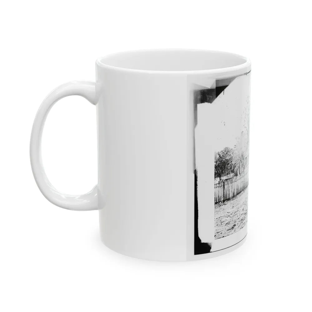 Appomattox Court House, Virginia. Mclean House (U.S. Civil War) White Coffee Mug-Go Mug Yourself