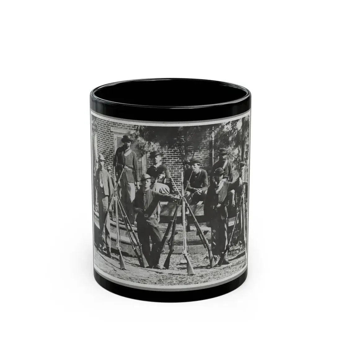Appomattox Courthouse, Va. April 1865 (U.S. Civil War) Black Coffee Mug 11oz - Go Mug Yourself
