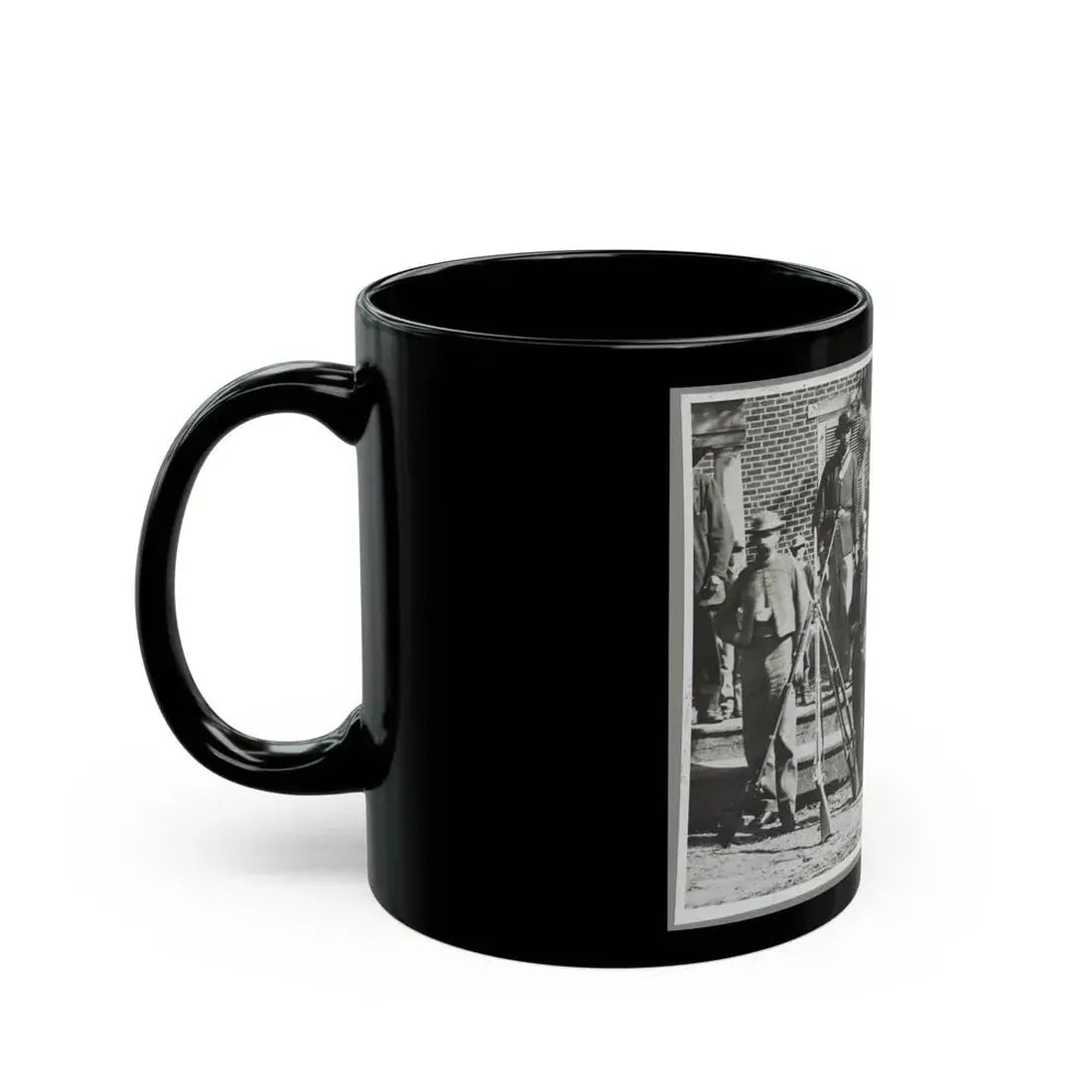 Appomattox Courthouse, Va. April 1865 (U.S. Civil War) Black Coffee Mug - Go Mug Yourself