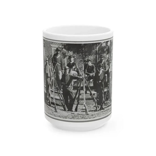 Appomattox Courthouse, Va. April 1865 (U.S. Civil War) White Coffee Mug 15oz - Go Mug Yourself