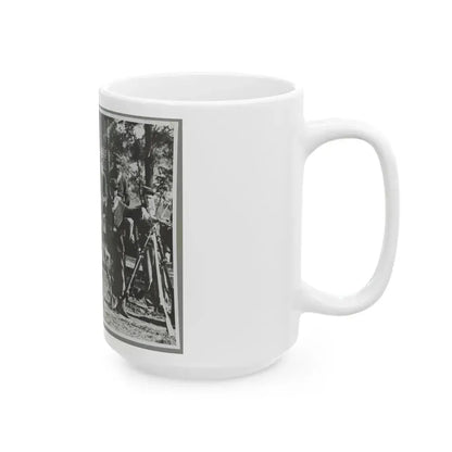 Appomattox Courthouse, Va. April 1865 (U.S. Civil War) White Coffee Mug - Go Mug Yourself