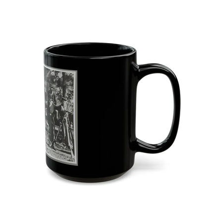 Appomattox Courthouse, Va. April 1865 (U.S. Civil War) Black Coffee Mug-Go Mug Yourself