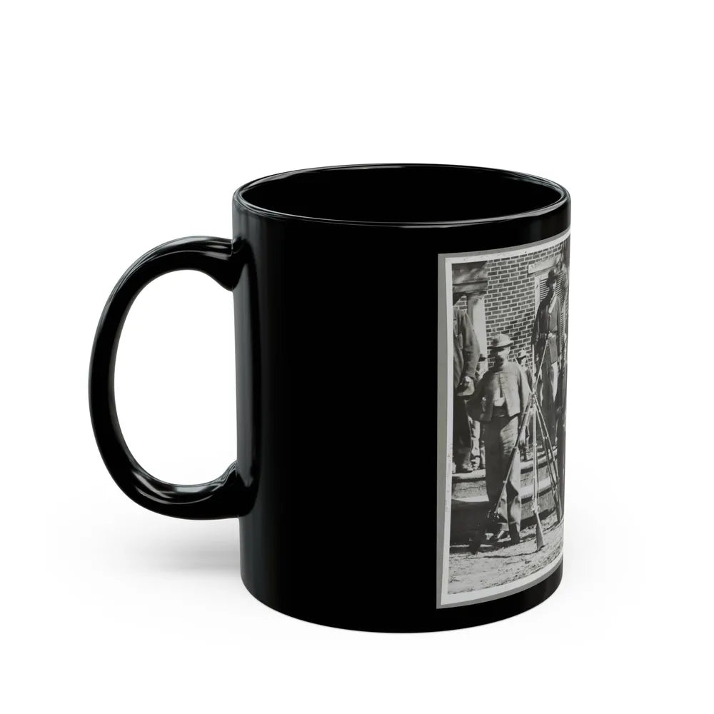 Appomattox Courthouse, Va. April 1865 (U.S. Civil War) Black Coffee Mug-Go Mug Yourself