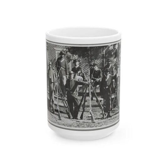 Appomattox Courthouse, Va. April 1865 (U.S. Civil War) White Coffee Mug-15oz-Go Mug Yourself