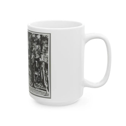 Appomattox Courthouse, Va. April 1865 (U.S. Civil War) White Coffee Mug-Go Mug Yourself