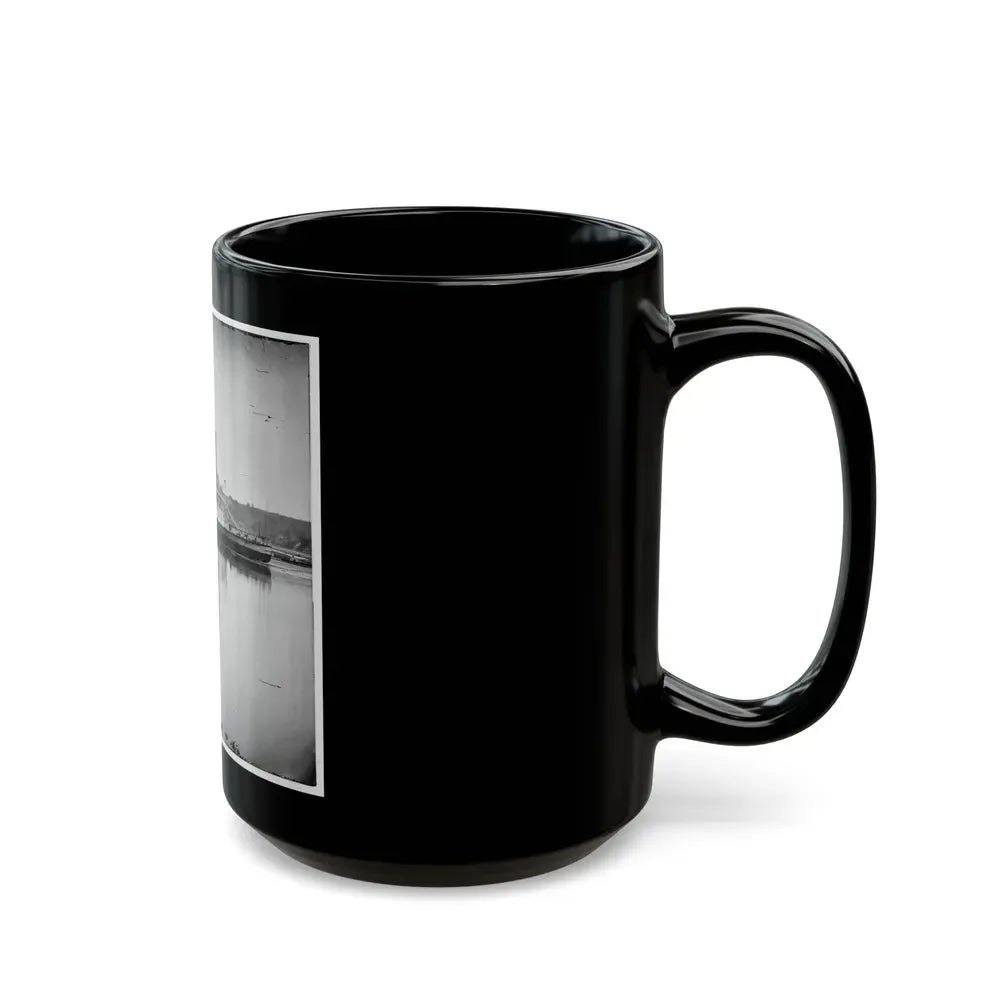 Appomattox River, Va.  U.S.S. Transport Washington Irving (U.S. Civil War) Black Coffee Mug - Go Mug Yourself