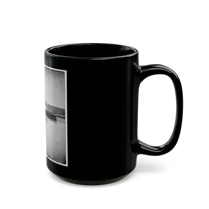Appomattox River, Va.  U.S.S. Transport Washington Irving (U.S. Civil War) Black Coffee Mug - Go Mug Yourself
