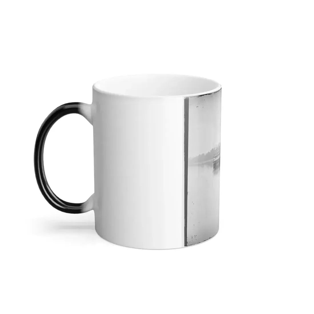 Appomattox River, Va.  U.S.S. Transport Washington Irving (U.S. Civil War) Color Changing Coffee Mug 11oz - Go Mug Yourself