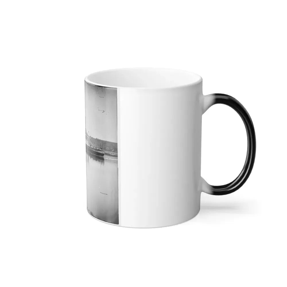 Appomattox River, Va.  U.S.S. Transport Washington Irving (U.S. Civil War) Color Changing Coffee Mug 11oz - Go Mug Yourself