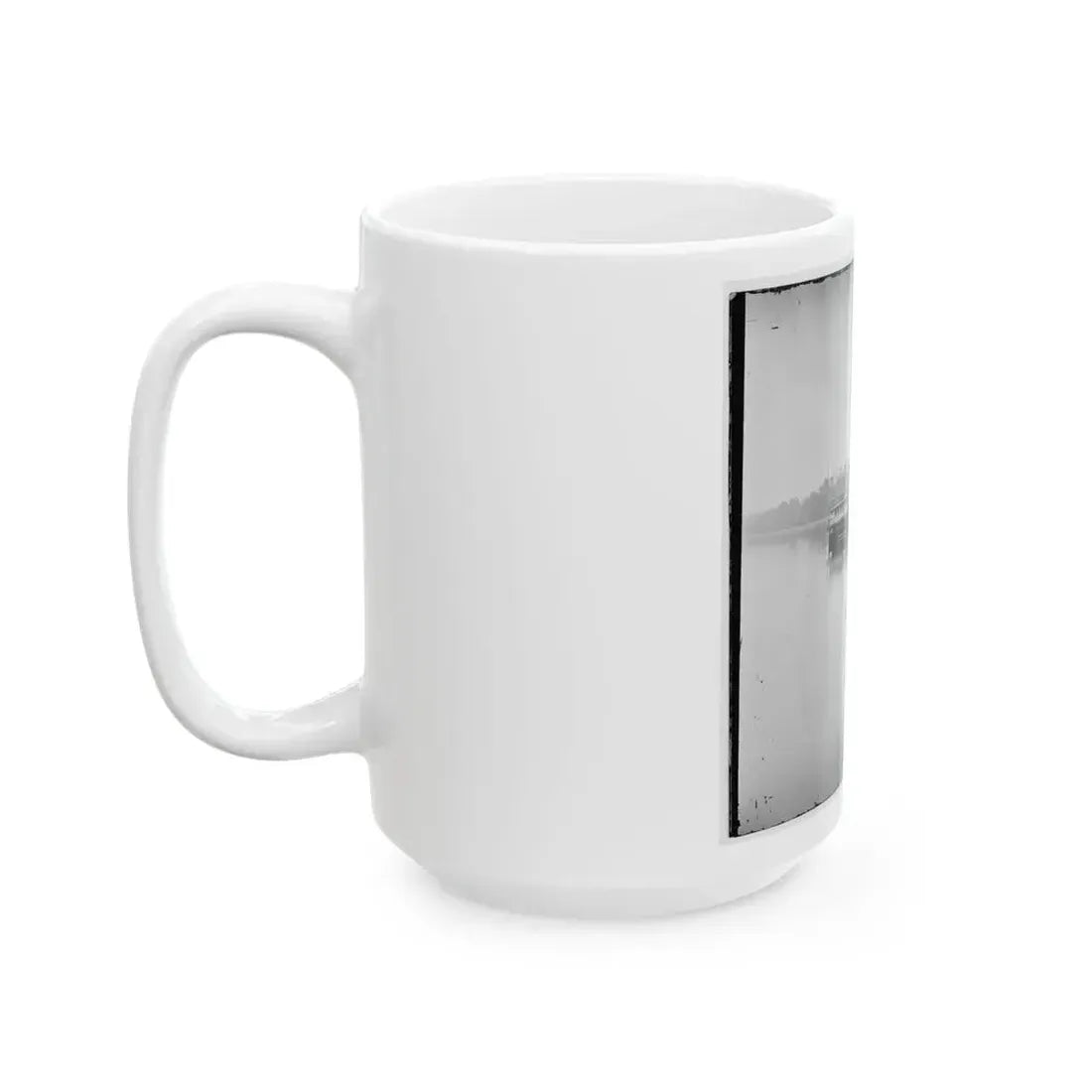 Appomattox River, Va.  U.S.S. Transport Washington Irving (U.S. Civil War) White Coffee Mug - Go Mug Yourself