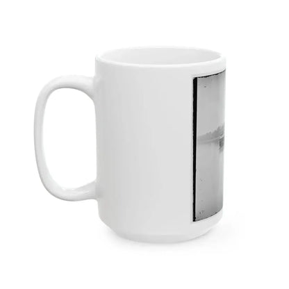 Appomattox River, Va.  U.S.S. Transport Washington Irving (U.S. Civil War) White Coffee Mug - Go Mug Yourself