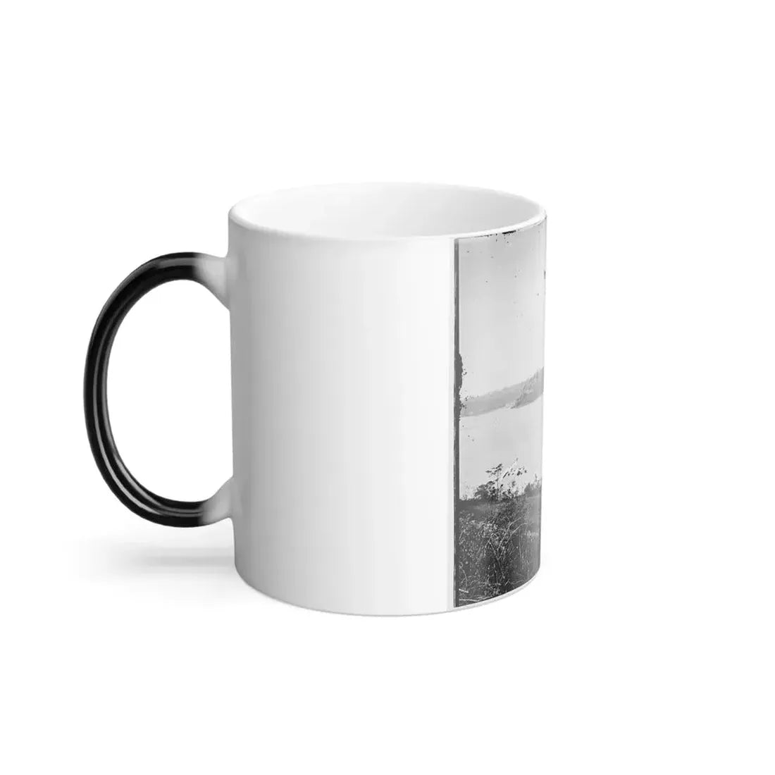Appomattox River, Virginia. Boat on the Appomattox River-2 (U.S. Civil War) Color Changing Coffee Mug 11oz - Go Mug Yourself