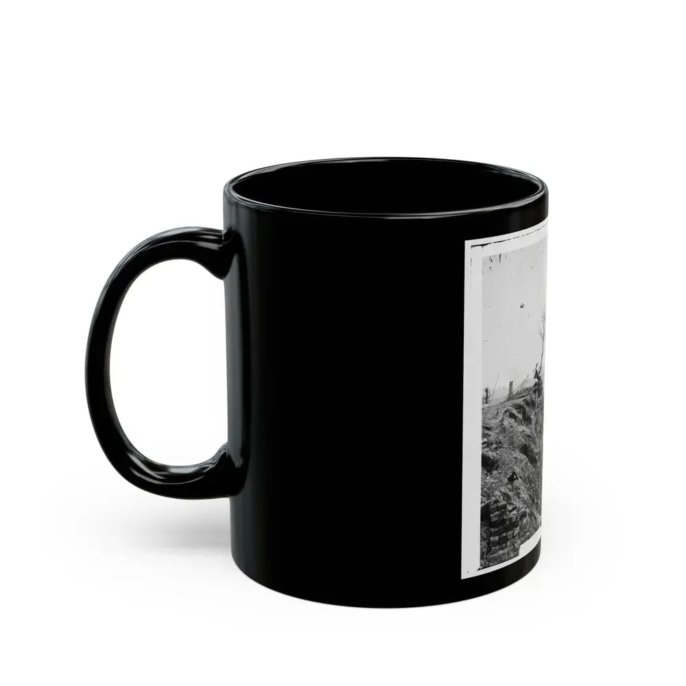 Appomattox River, Virginia. Boat On The Appomattox River-3 (U.S. Civil War) Black Coffee Mug - Go Mug Yourself