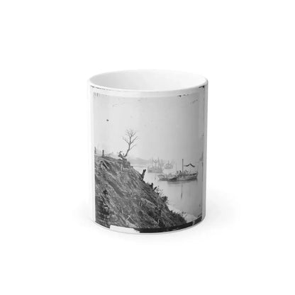 Appomattox River, Virginia. Boat on the Appomattox River-3 (U.S. Civil War) Color Changing Coffee Mug 11oz Default Title 11oz - Go Mug Yourself
