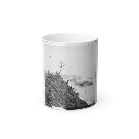 Appomattox River, Virginia. Boat on the Appomattox River-3 (U.S. Civil War) Color Changing Coffee Mug 11oz Default Title 11oz - Go Mug Yourself