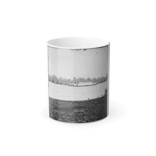 Appomattox River, Virginia. Boat on the Appomattox River (U.S. Civil War) Color Changing Coffee Mug 11oz Default Title - Go Mug Yourself