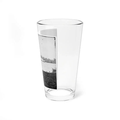 Appomattox River, Virginia. Boat On The Appomattox River (U.S. Civil War) Pint Glass 16oz - Go Mug Yourself