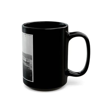 Appomattox River, Virginia. Medical Supply Boat Connecticut (U.S. Civil War) Black Coffee Mug - Go Mug Yourself