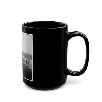 Appomattox River, Virginia. Medical Supply Boat Connecticut (U.S. Civil War) Black Coffee Mug - Go Mug Yourself