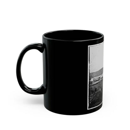 Appomattox River, Virginia. Medical Supply Boat Connecticut (U.S. Civil War) Black Coffee Mug - Go Mug Yourself