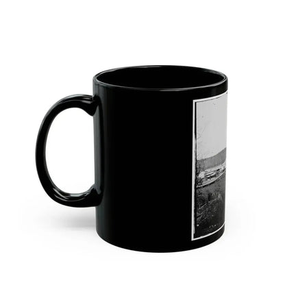 Appomattox River, Virginia. Medical Supply Boat Connecticut (U.S. Civil War) Black Coffee Mug - Go Mug Yourself