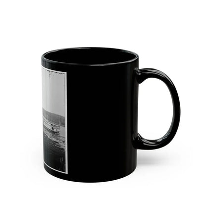 Appomattox River, Virginia. Medical Supply Boat Connecticut (U.S. Civil War) Black Coffee Mug - Go Mug Yourself