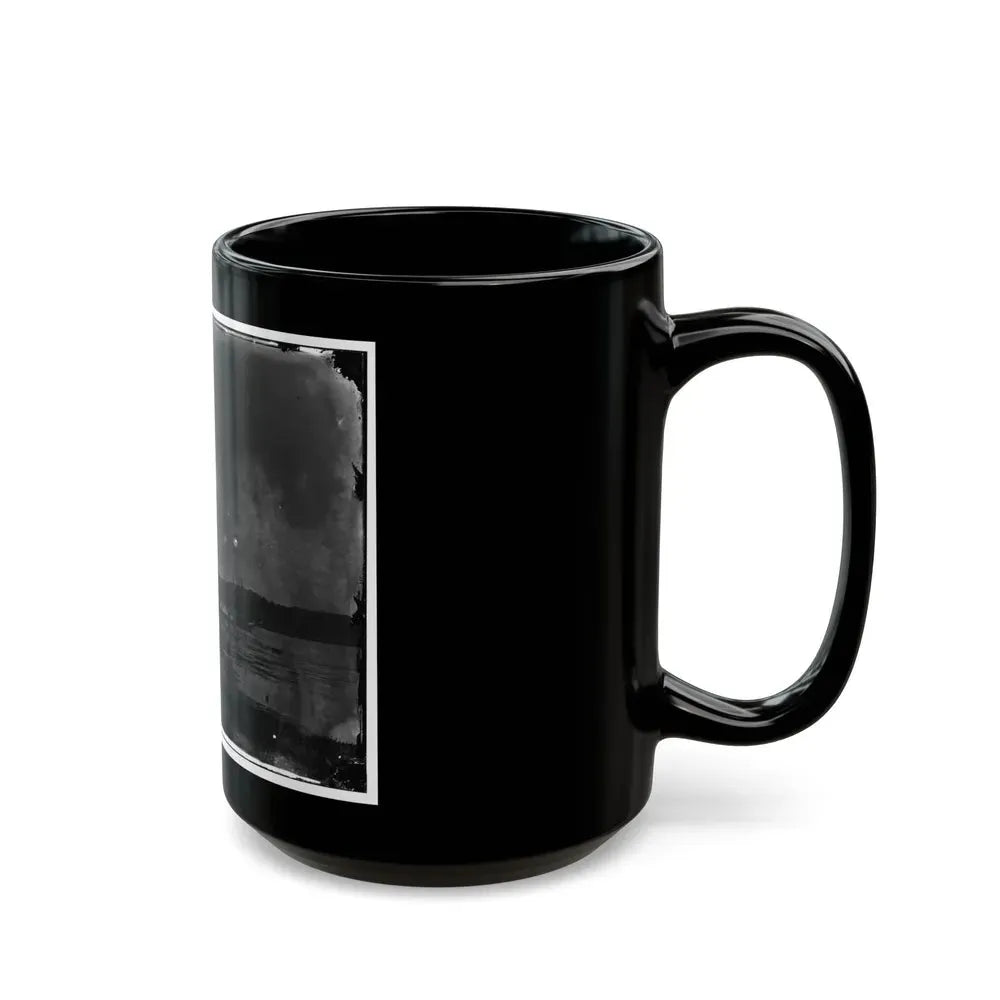 Appomattox River, Virginia. Medical Supply Steamer, Planter (U.S. Civil War) Black Coffee Mug - Go Mug Yourself