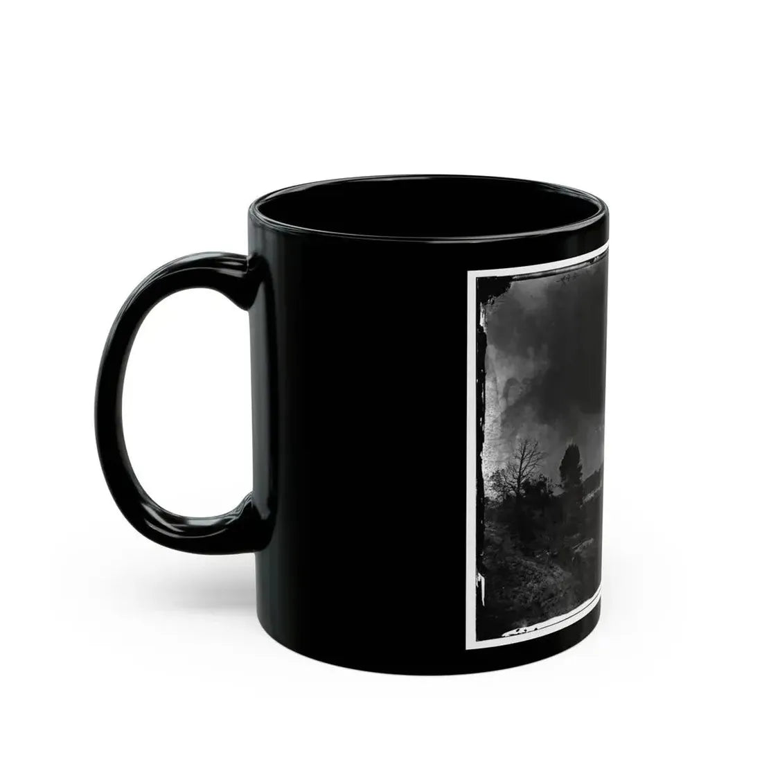 Appomattox River, Virginia. Medical Supply Steamer, Planter (U.S. Civil War) Black Coffee Mug - Go Mug Yourself