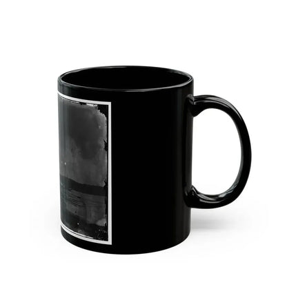 Appomattox River, Virginia. Medical Supply Steamer, Planter (U.S. Civil War) Black Coffee Mug - Go Mug Yourself
