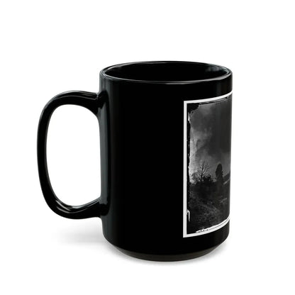Appomattox River, Virginia. Medical Supply Steamer, Planter (U.S. Civil War) Black Coffee Mug - Go Mug Yourself