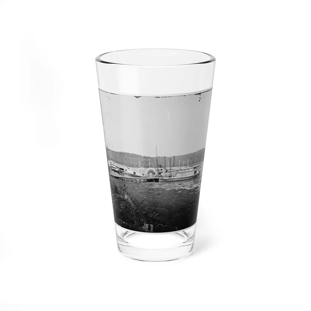 Appomattox River, Virginia. Medical Supply Boat Connecticut (U.S. Civil War) Pint Glass 16oz-16oz-Go Mug Yourself