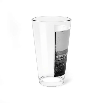 Appomattox River, Virginia. Medical Supply Boat Connecticut (U.S. Civil War) Pint Glass 16oz-Go Mug Yourself