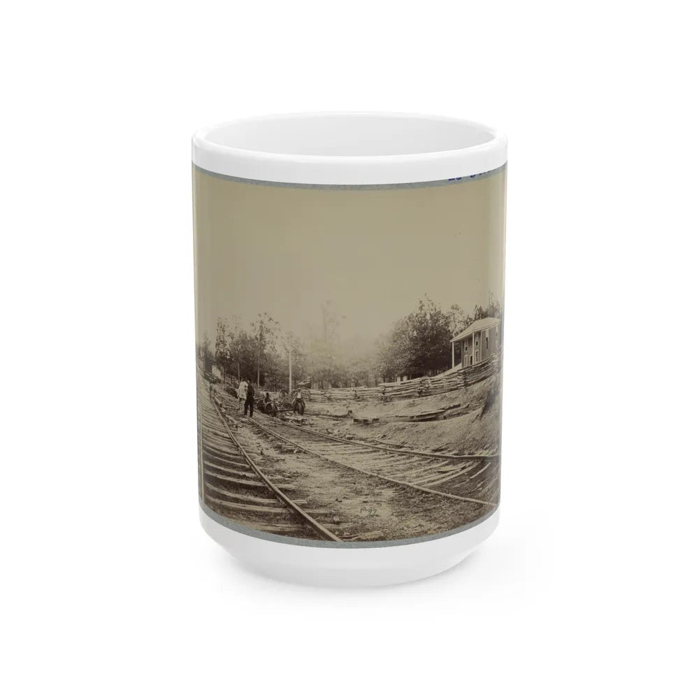 Appomattox Station, Va. (U.S. Civil War) White Coffee Mug-15oz-Go Mug Yourself