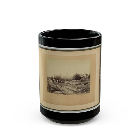 Appomattox Station, Virginia (U.S. Civil War) Black Coffee Mug 15oz - Go Mug Yourself