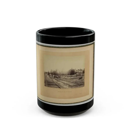 Appomattox Station, Virginia (U.S. Civil War) Black Coffee Mug 15oz - Go Mug Yourself