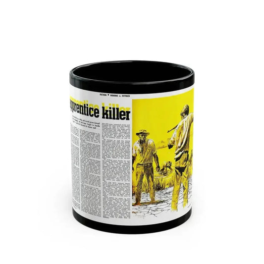 Apprentice Killer, Adam magazine, September 1963 - Black Coffee Mug 11oz - Go Mug Yourself