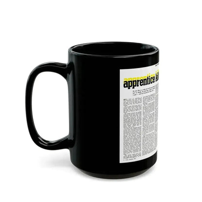 Apprentice Killer, Adam magazine, September 1963 - Black Coffee Mug - Go Mug Yourself
