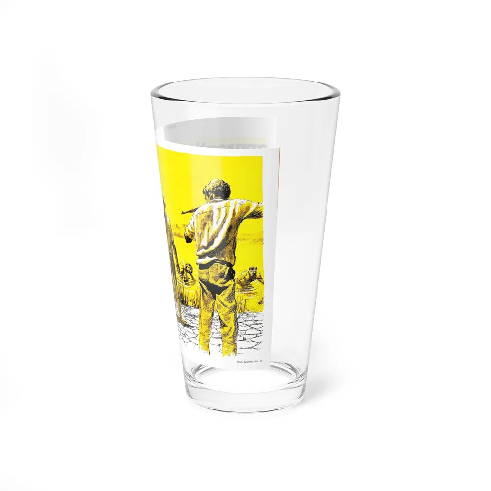 Apprentice Killer, Adam magazine, September 1963 (Magazine Illustration) Pint Glass 16oz-Go Mug Yourself