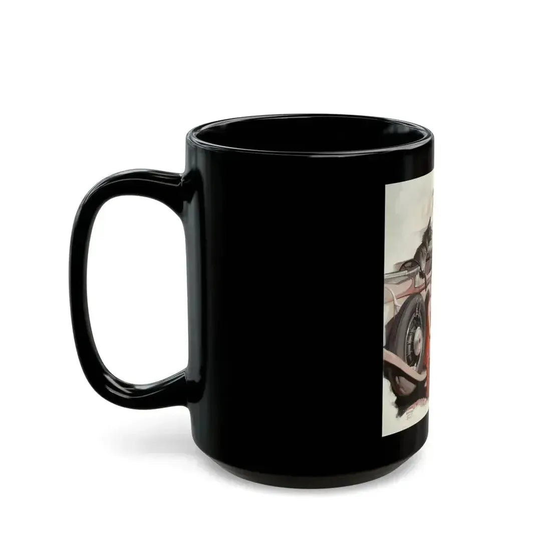 Approach at the Beach - Black Coffee Mug - Go Mug Yourself