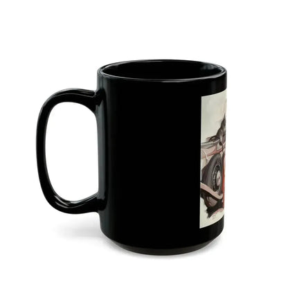 Approach at the Beach - Black Coffee Mug - Go Mug Yourself