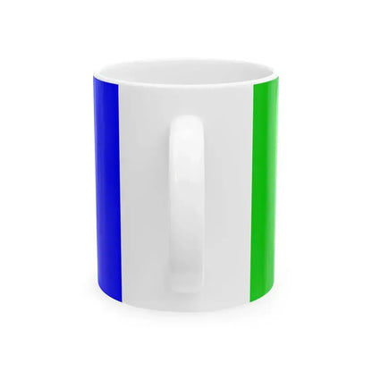 APRE flag (Nicaragua) White Coffee Mug - Go Mug Yourself